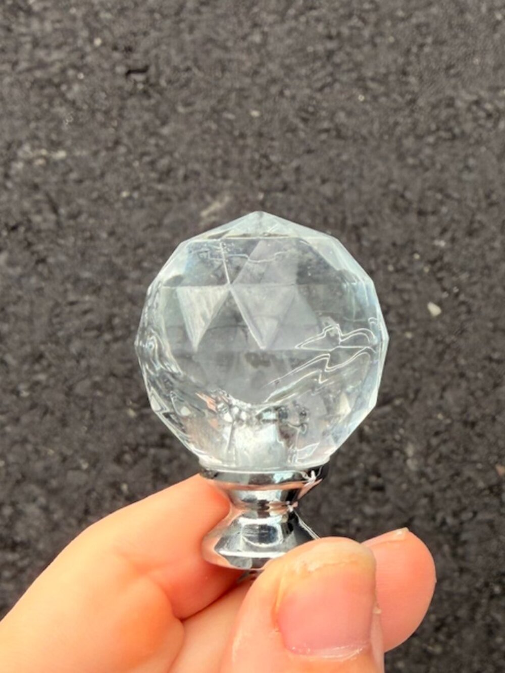 6 Sumner Street Home Hardware Chloe 1-1/8-in Polished Nickel Round Traditional C